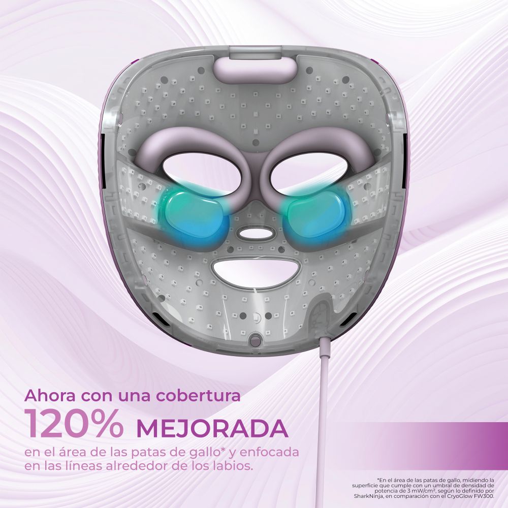 SHARK CRYOGLOW&trade; PLUS (M&Aacute;SCARA LED ANTIEDAD Y ANTI-IMPERFECCIONES)